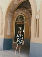 Moda i Uroda OUTLET - Reserved - Sandały na obcasie z koralikami - jasnożółty - miniaturka - grafika 1