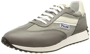 Pollini Męskie trampki Sb15043g0fxh201a46, szare, 46 EU - Trampki męskie - miniaturka - grafika 1