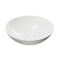 Umywalki - Kaldewei Avellino Umywalka nablatowa 45 cm biała 912206003001 - miniaturka - grafika 1