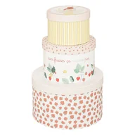 Pojemniki na zabawki - Zestaw pudełek Summer, kolorowych, 3 sztuki w różnych rozmiarach - miniaturka - grafika 1