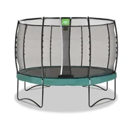 Trampoliny - Exit Trampolina ogrodowa Allure Premium 366 - Zielona - miniaturka - grafika 1
