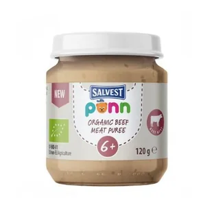 SALVEST PÕNN BIO Puree z wołowiny, 120g - Dania dla dzieci - miniaturka - grafika 1