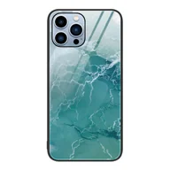 Etui i futerały do telefonów - König Design Etui kompatybilne z Apple iPhone 13 Pro Plastikowe, miękkie etui na telefon komórkowy - Etui na telefon komórkowy Green Ocean - miniaturka - grafika 1