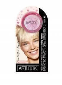 ART LOOK brokat do twarzy i ciała Serduszka - Pasmanteria - miniaturka - grafika 1