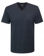 Koszulki męskie - T-SHIRT Męski w SEREK Koszulka Bawełniana RICK GRANATOWY XL Pako Jeans - miniaturka - grafika 1