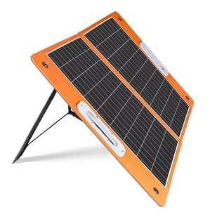 Flashfish TSP18V 60W Foldable Solar Panel, Portable Solar Charger with DC Outputs, 2 USB Outputs - Panele fotowoltaiczne - miniaturka - grafika 2