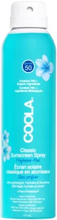 Rozpylać przeciwsłoneczny Coola Classic Body Organic Sunscreen Spray SPF50 Fragrance Free 177 ml (850008614316) - Balsamy i kremy do opalania - miniaturka - grafika 1