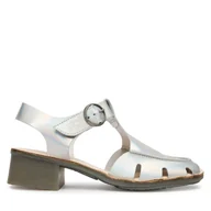 Sandały damskie - Sandały Fly London Efaifly P145392 Srebrny - miniaturka - grafika 1