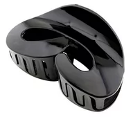 Ozdoby do włosów - Klamra do włosów - czarna 8,5cm - miniaturka - grafika 1