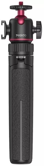 Statyw Yesido SF26 Tripod z uchwytem na kamerę i lampę doświetlającą 