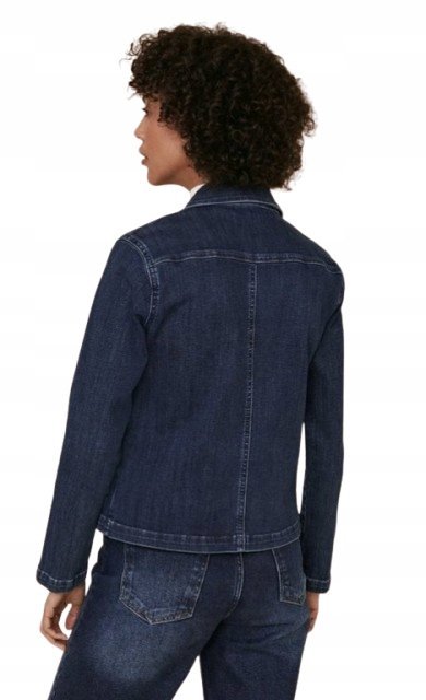 OASIS KURTKA DAMSKA JEANSOWA RÓŻOWA CASUAL 36 PEA