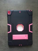 Etui do tabletów - Etui Case do iPad 10,5 Pancerne Czarne z Różowym - miniaturka - grafika 1