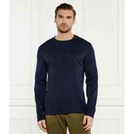 Koszulki męskie - Gant Longsleeve REG TONAL SHIELD Regular Fit - miniaturka - grafika 1