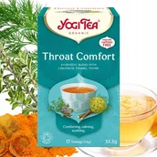 Herbata - Herbata Ziołowa Yogi Tea Throat Comfort Na Gardło 17 Torebek Tymianek - miniaturka - grafika 1