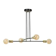 Lampy sufitowe - Emibig Vesio lampa wisząca 4-punktowa czarna 785/4 785/4 - miniaturka - grafika 1