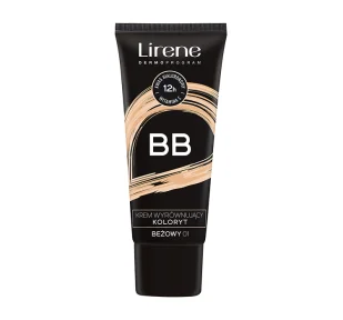 Lirene Lirene - BB - Krem wyrównujący koloryt - 30 ml - 01 - BEŻOWY - Kremy BB - miniaturka - grafika 1