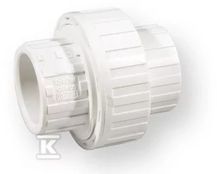 Nibco Śrubunek KW/KW PVC-U 3/4" - Łączniki, trójniki, kształtki - miniaturka - grafika 1
