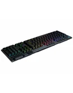 Klawiatury - D-E layout - Logitech G915 LIGHTSPEED, gaming keyboard Kolor: CZARNY, GL Linear - miniaturka - grafika 1
