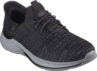 Sneakersy męskie - Skechers Garner - Newick wsuwane sneakersy męskie - miniaturka - grafika 1