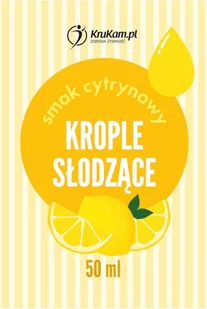 Aromat Zero Cytrynowy bez dodatku cukru i tłuszczu 50ml - Dodatki do ciast w płynie, aromaty - miniaturka - grafika 1