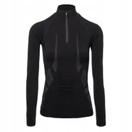 Pozostała odzież narciarska - Bluzka Termoaktywna FITANU ELDER W 1/2 ZIP dla Aktywnych Kobiet S - miniaturka - grafika 1
