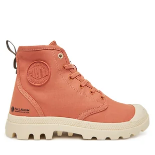 Trapery Palladium Pampa Hi Zip Organic 79101-666-M Pomarańczowy - Botki damskie - miniaturka - grafika 1