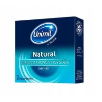 Unimil (POL) Prezerwatywy Unimil Natural (1op./3szt.) - Prezerwatywy - miniaturka - grafika 1
