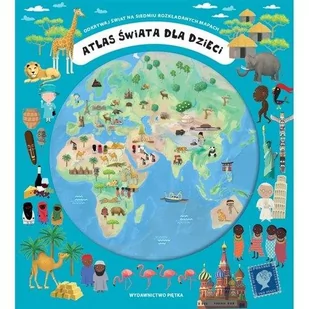 Wydawnictwo Kartograficzne Oldrich Ruzicka Atlas Świata dla dzieci - Encyklopedie i leksykony - miniaturka - grafika 1