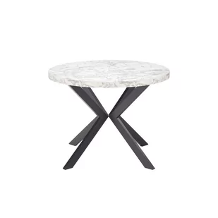 Stół Rozkładany 100-250 x 100 x 75 Peroni Biały Marmur Halmar - Stoły - miniaturka - grafika 1