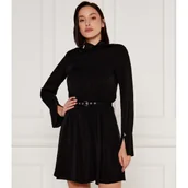 Sukienki - Patrizia Pepe Sukienka z paskiem - miniaturka - grafika 1