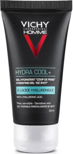 Vichy Homme Hydra Cool + żel nawilżający z efektem chłodzenia 50 ml - Kosmetyki do pielęgnacji twarzy męskie - miniaturka - grafika 1