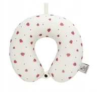 Akcesoria do fotelików - VANILLA COPENHAGEN Poduszka podróżna rogal Travel Ladybug dla dzieci - miniaturka - grafika 1