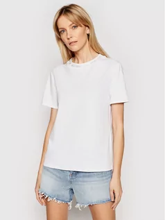 Koszulki i topy damskie - LIU JO T-Shirt CA1097 J5003 Biały Regular Fit - grafika 1