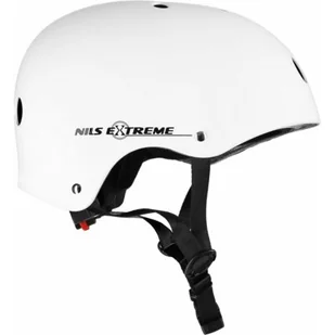 Nils EXTREME MTV12 BIAŁY MATOWY ROZM. M (54-58 cm) KASK EXTREME - Kaski rowerowe - miniaturka - grafika 1