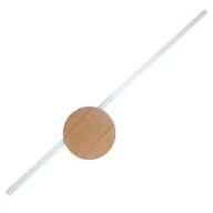 Lampy ścienne - JAVA II WHITE WOOD KINKIET 1 PŁ - miniaturka - grafika 1