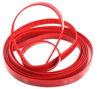 Akcesoria motoryzacyjne - Listwa ozdobna dekoracyjna wykończeniowa czerwona samoprzylepna 12mm 5m - miniaturka - grafika 1