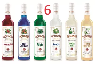 Victoria's Syrop barmański mix do drinków 6x490 ml - Syropy i koncentraty owocowe - miniaturka - grafika 1