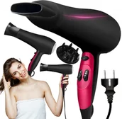 Suszarki do włosów - Suszarka do włosów 4w1 zimny nawiew 3 poziomy suszenia 2000 W Suszarka do włosów 4w1 zimny nawiew 3 poziomy suszenia 2000 W - miniaturka - grafika 1