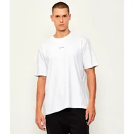 Koszulki męskie - Calvin Klein T-shirt Loose fit pique - miniaturka - grafika 1
