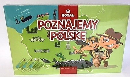 Poznajemy Polskę quiz geograficzny gra ROYAL