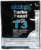 Domowy wyrób alkoholu - Drożdże gorzelnicze Alcotec Classic Turbo Yeast T3 120 g - miniaturka - grafika 1
