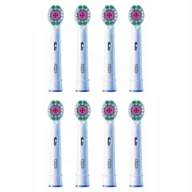 Końcówki do szczoteczek elektrycznych - Oral-B 3D White Końcówki Do Szczoteczek Elektrycznych 8 Sztuk Wybielające - miniaturka - grafika 1