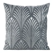 Poszewki na poduszki - Poszewka 45 x 45 Eurofirany Velvet Blink27 Stalowy - miniaturka - grafika 1