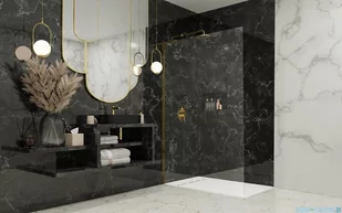 Radaway Modo SL Gold II kabina Walk-in 105x200 lewa szkło przejrzyste 10319105-09-01L - Kabiny prysznicowe Radaway Modo SL Gold II kabina Walk-in 105x200 lewa szkło przejrzyste 10319105-09-01L - Kabiny prysznicowe - miniaturka - grafika 3