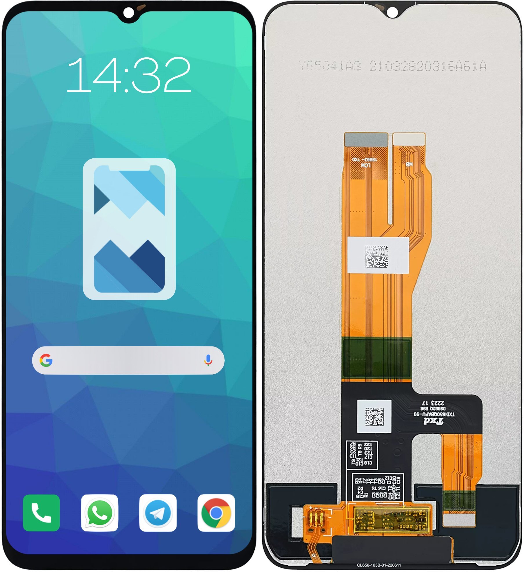 Wyświetlacz LCD Ekran Szybka Dotyk do Realme C33 RMX3624