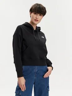 The North Face Bluza NF0A87FK Czarny Regular Fit - Bluzy damskie - miniaturka - grafika 1