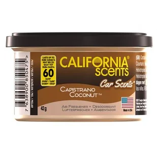 Puszka zapachowa Capistrano Coconut 42 g CALIFORNIA SCENTS - Zapachy samochodowe - miniaturka - grafika 1