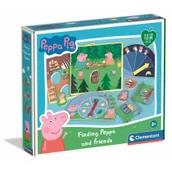Gry planszowe - Clementoni Świnka Peppa Znajdź Peppę i przyjaciół 16739 - miniaturka - grafika 1