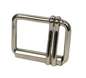 Paski - Solidna Metalowa Klamra Do Pasa Wojskowego Szeregowego 45 mm PR1 Dwa Rzędy Dziurek Tulejka - miniaturka - grafika 1