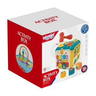 WOOPIE BABY Skrzynka Aktywności 6w1 - 18m+ - Zabawki kreatywne - miniaturka - grafika 3